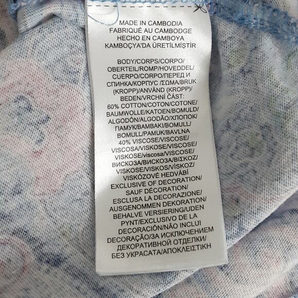 Lauren Ralph Lauren Black Label Notch Collar Pajama Set Bermuda Shorts Womens L - Picture 12 of 16